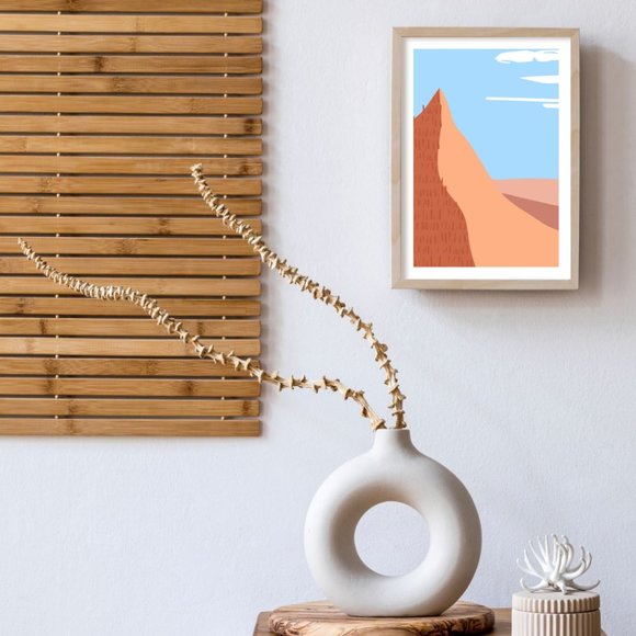2/$35 Modern Minimalist Boho Lanscape Wall Art Print Home Decor [No Frame] - Picture 4 of 6